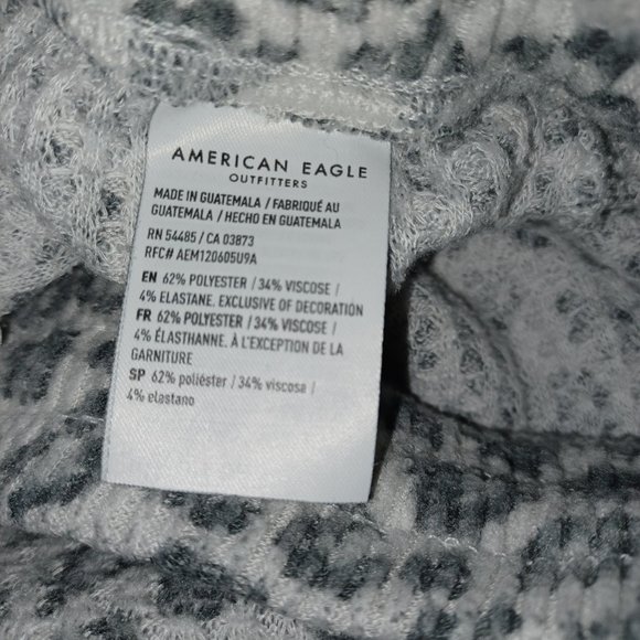 AMERICAN EAGLE OUTFITTERS ANIMAL PRINT JOGGERS STYLE LOUNGE PANTS - Picture 14 of 14